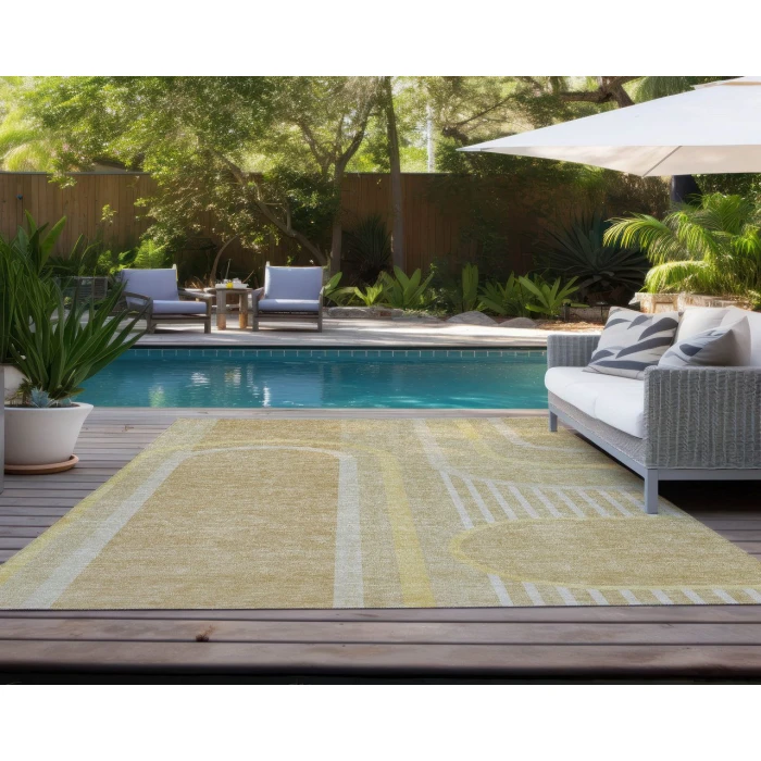 Chantille ACN532 Beige 3' x 5' Rug