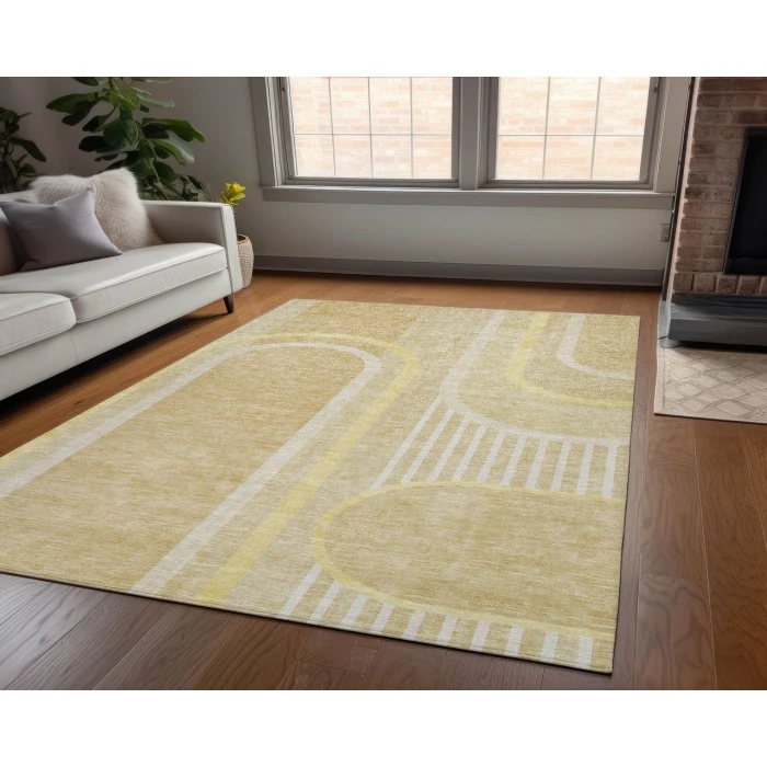 Chantille ACN532 Beige 3' x 5' Rug