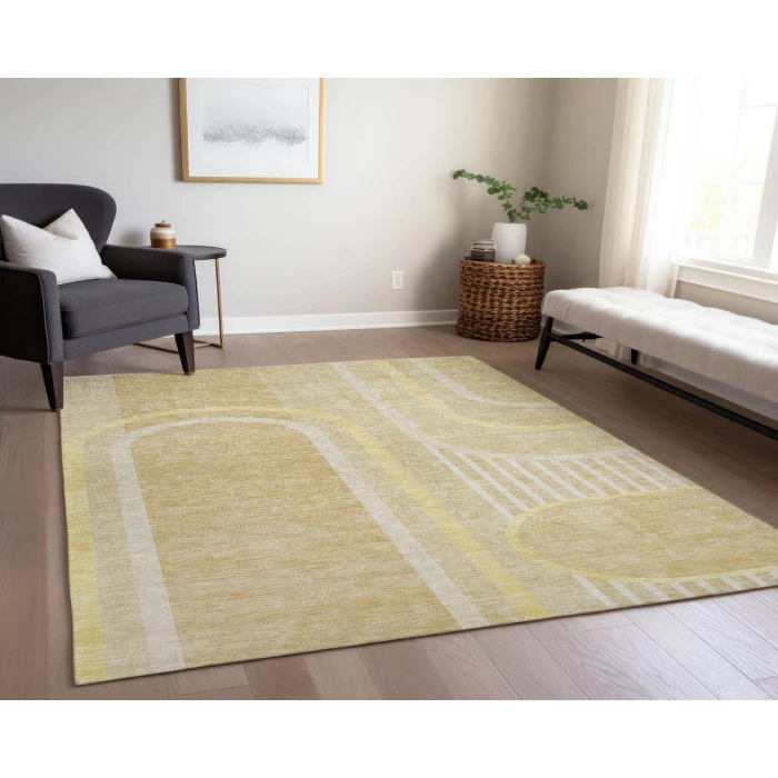 Chantille ACN532 Beige 3' x 5' Rug