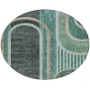 Addison Chantille ACN532 Emerald 8 ft. x 8 ft. Round Rug