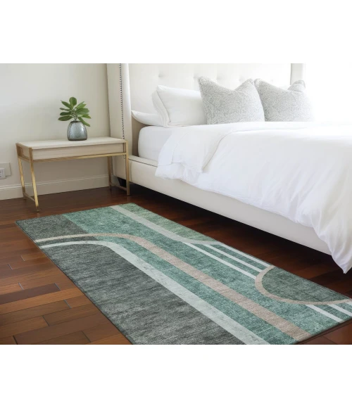 Chantille ACN532 Emerald 2'3" x 7'6" Rug