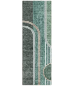 Addison Chantille ACN532 Emerald 2 ft. 3 in. x 7 ft. 6 in. Runner Rug