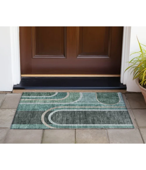 Chantille ACN532 Emerald 1'8" x 2'6" Rug