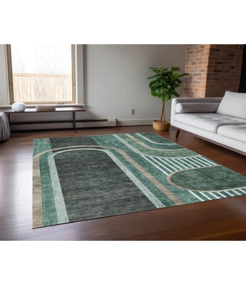 Chantille ACN532 Emerald 3' x 5' Rug