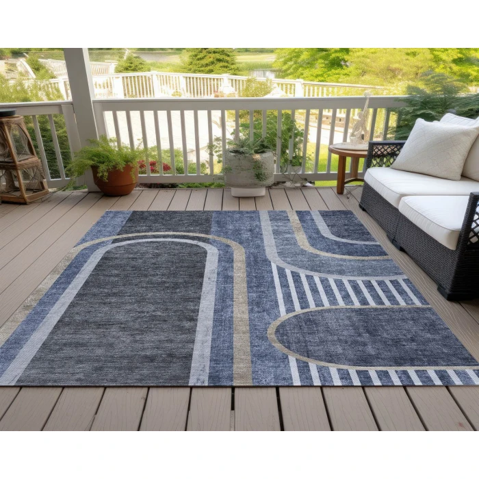 Chantille ACN532 Navy 8' x 10' Rug