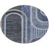 Addison Chantille ACN532 Navy 8 ft. x 8 ft. Round Rug