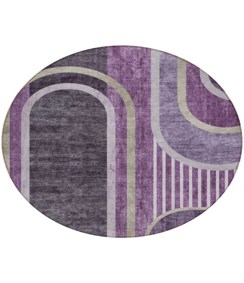 Chantille ACN532 Purple 8' x 8' Rug