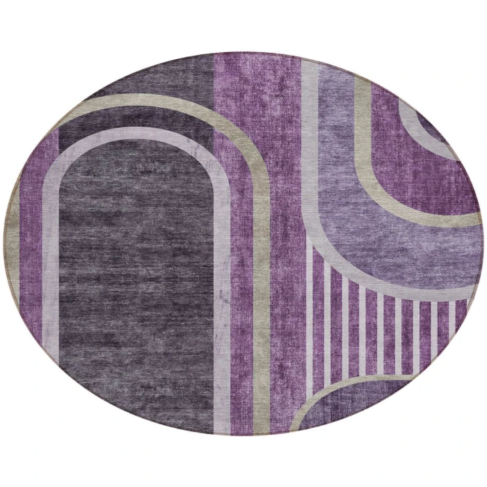 Chantille ACN532 Purple 8' x 8' Rug