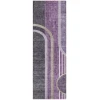 Addison Chantille ACN532 Purple 2 ft. 3 in. x 7 ft. 6 in. Runner Rug