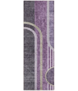Addison Chantille ACN532 Purple 2 ft. 3 in. x 7 ft. 6 in. Runner Rug