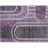 Addison Chantille ACN532 Purple 1 ft. 8 in. x 2 ft. 6 in. Rectangle Rug