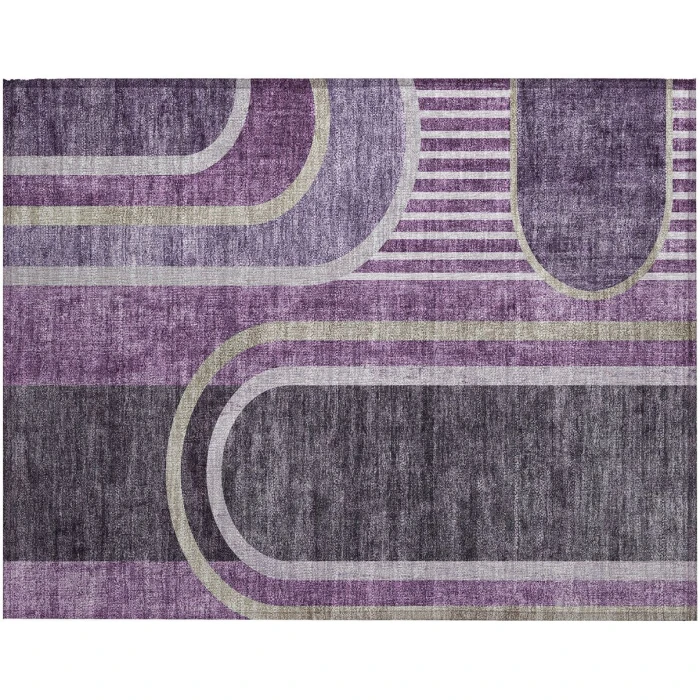 Chantille ACN532 Purple 1'8" x 2'6" Rug