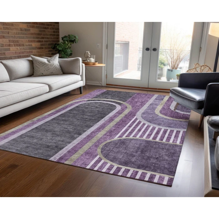 Chantille ACN532 Purple 10' x 14' Rug