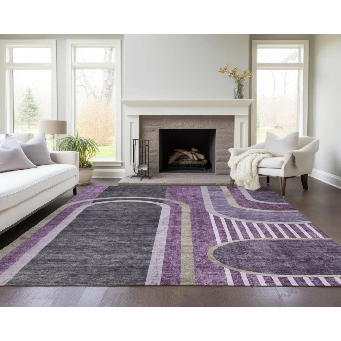 Chantille ACN532 Purple 10' x 14' Rug