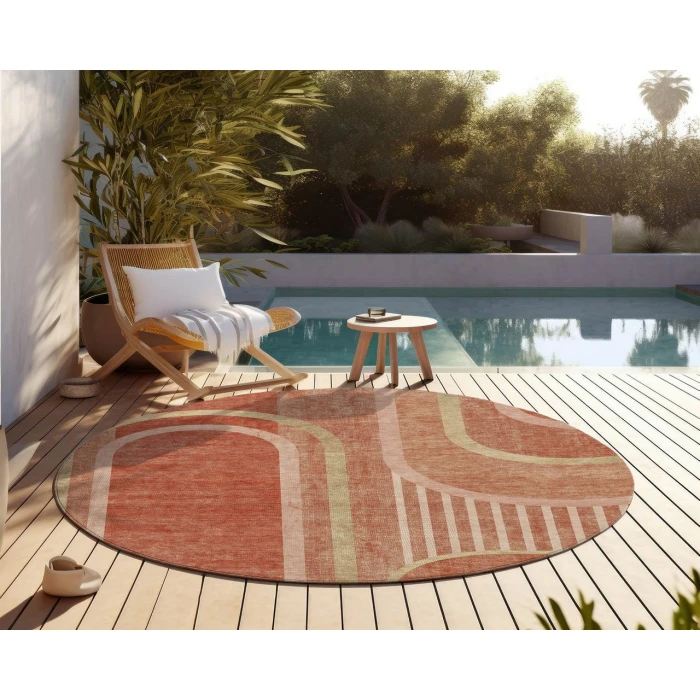 Chantille ACN532 Salmon 8' x 8' Rug