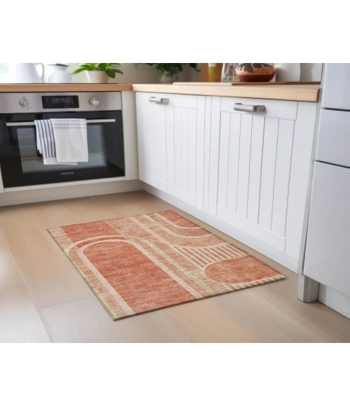 Chantille ACN532 Salmon 1'8" x 2'6" Rug
