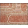 Addison Chantille ACN532 Salmon 1 ft. 8 in. x 2 ft. 6 in. Rectangle Rug