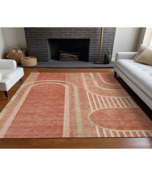 Chantille ACN532 Salmon 3' x 5' Rug