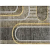 Addison Chantille ACN532 Taupe 1 ft. 8 in. x 2 ft. 6 in. Rectangle Rug
