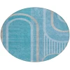 Addison Chantille ACN532 Teal 8 ft. x 8 ft. Round Rug