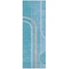 Addison Chantille ACN532 Teal 2 ft. 3 in. x 7 ft. 6 in. Runner Rug