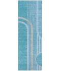 Chantille ACN532 Teal 2'3" x 7'6" Rug