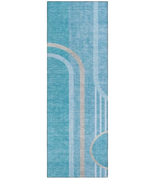 Chantille ACN532 Teal 2'3" x 7'6" Rug