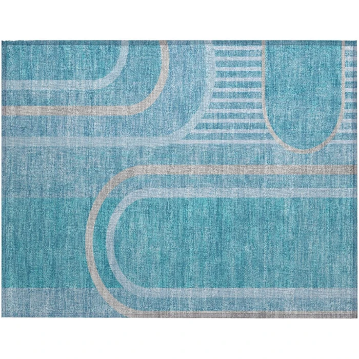 Chantille ACN532 Teal 1'8" x 2'6" Rug