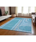 Chantille ACN532 Teal 9' x 12' Rug