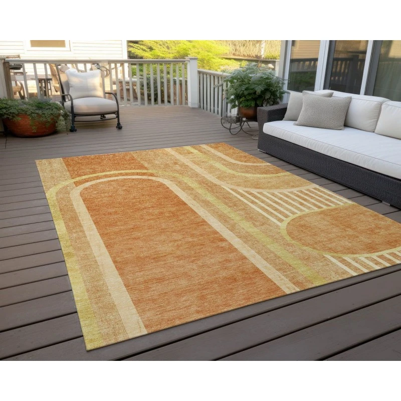 Chantille ACN532 Terracotta 5' x 7'6" Rug