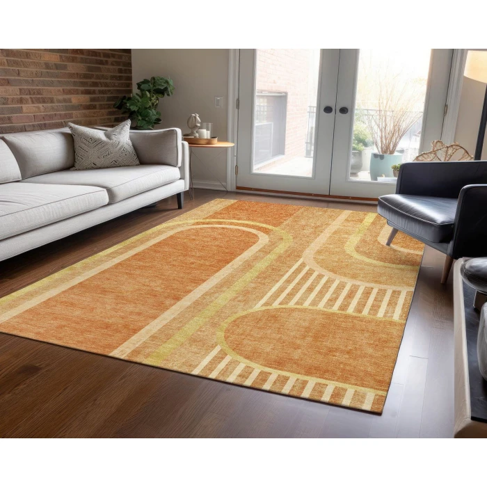 Chantille ACN532 Terracotta 3' x 5' Rug