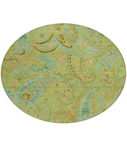 Addison Chantille ACN533 Aloe 8 ft. x 8 ft. Round Rug