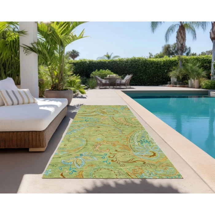 Chantille ACN533 Aloe 2'3" x 7'6" Rug