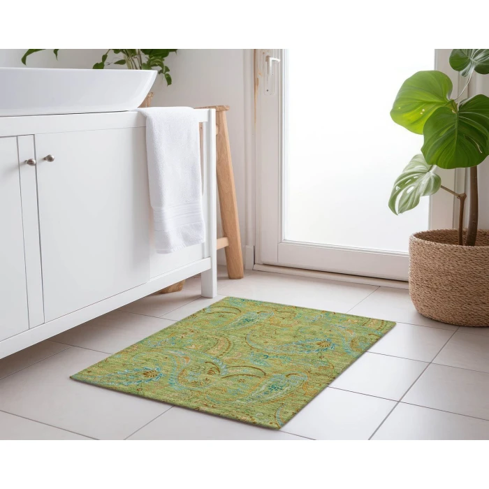 Chantille ACN533 Aloe 1'8" x 2'6" Rug