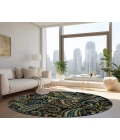 Chantille ACN533 Black 8' x 8' Rug