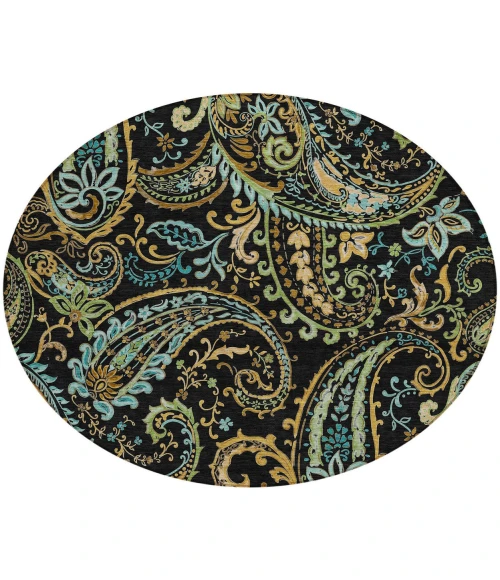 Chantille ACN533 Black 8' x 8' Rug