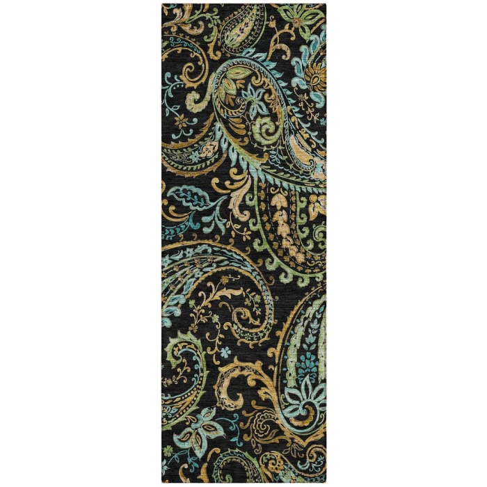 Chantille ACN533 Black 2'3" x 7'6" Rug