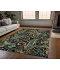 Chantille ACN533 Black 3' x 5' Rug