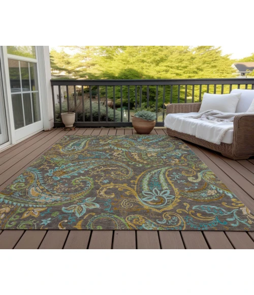 Chantille ACN533 Chocolate 5' x 7'6" Rug