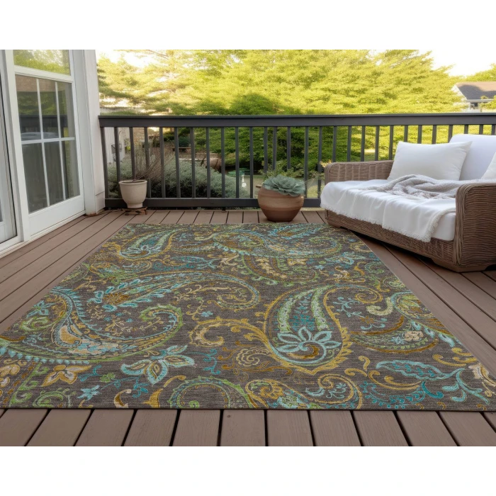 Chantille ACN533 Chocolate 2'6" x 3'10" Rug