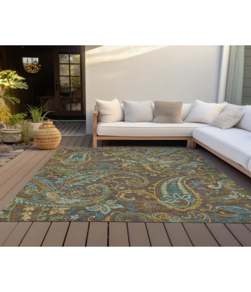 Chantille ACN533 Chocolate 5' x 7'6" Rug