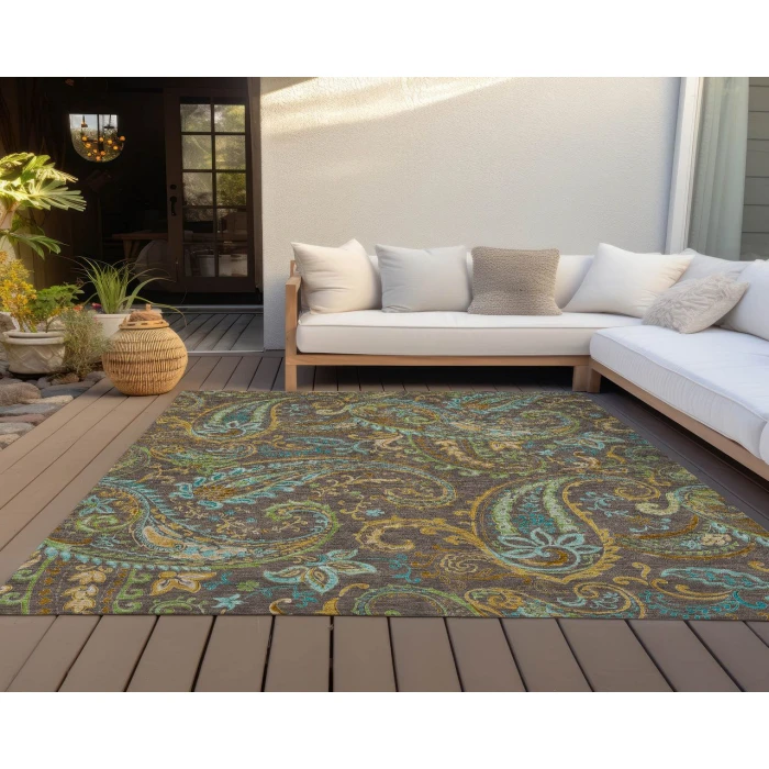 Chantille ACN533 Chocolate 2'6" x 3'10" Rug