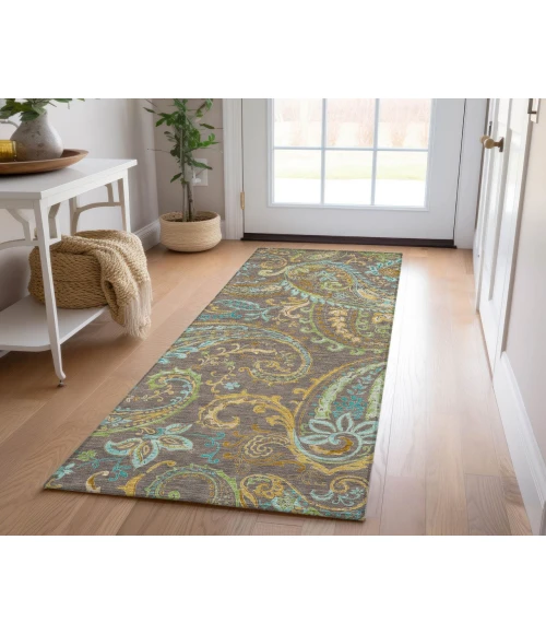 Chantille ACN533 Chocolate 2'3" x 7'6" Rug