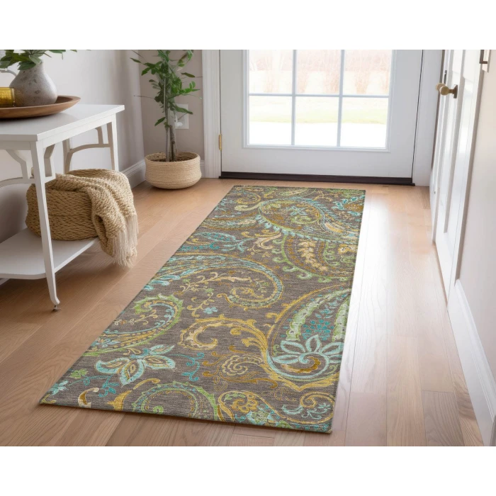 Chantille ACN533 Chocolate 2'3" x 7'6" Rug