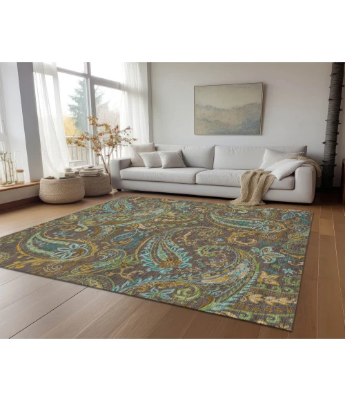 Chantille ACN533 Chocolate 5' x 7'6" Rug