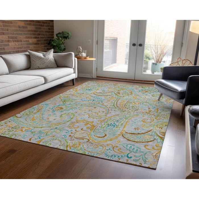 Chantille ACN533 Gray 2'6" x 3'10" Rug