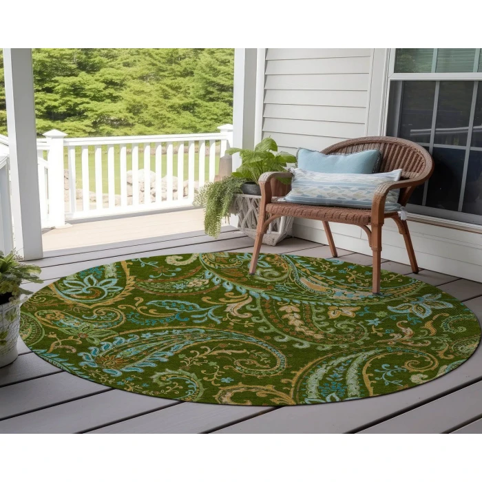 Chantille ACN533 Green 8' x 8' Rug