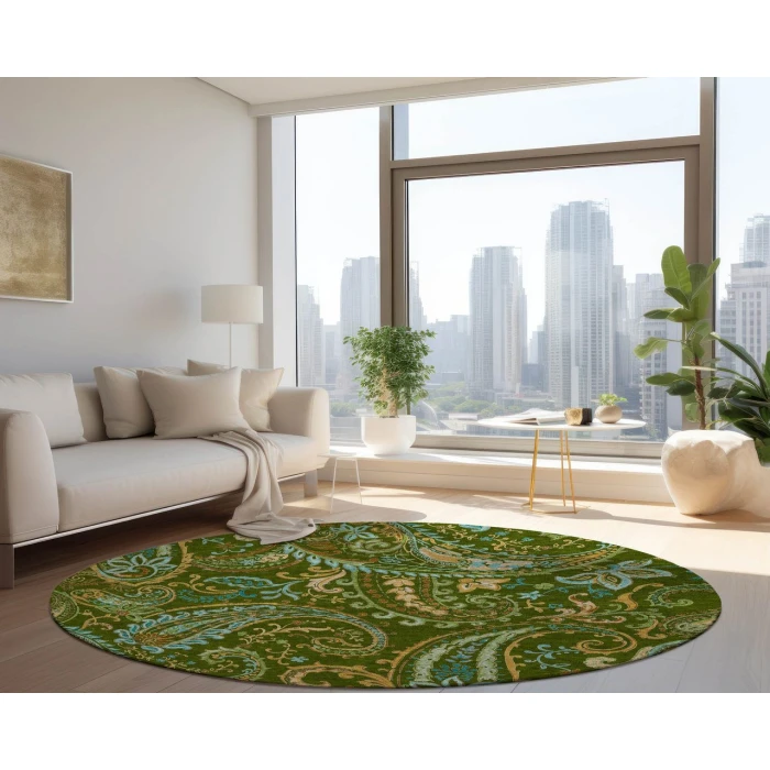 Chantille ACN533 Green 8' x 8' Rug