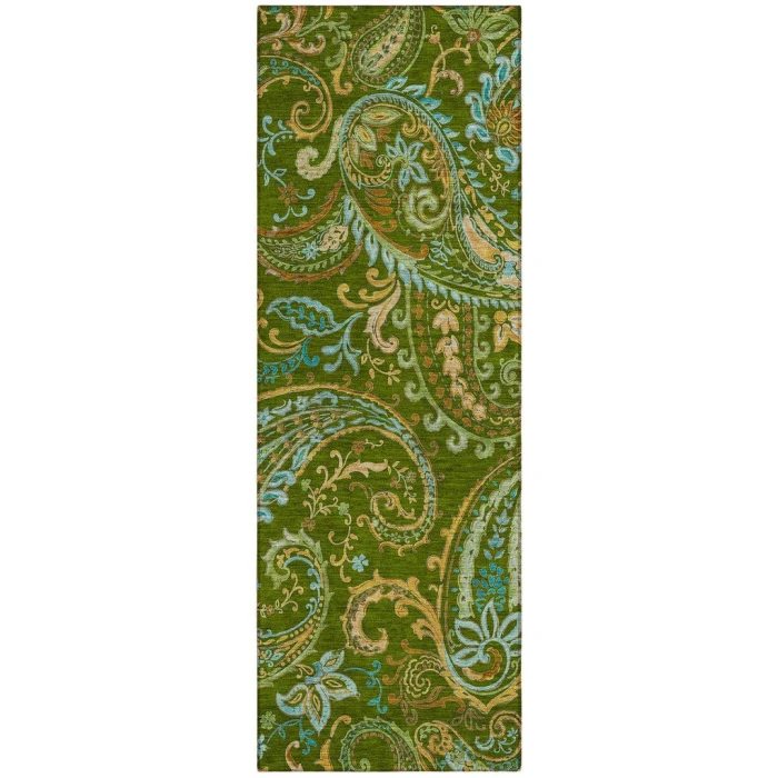 Chantille ACN533 Green 2'3" x 7'6" Rug