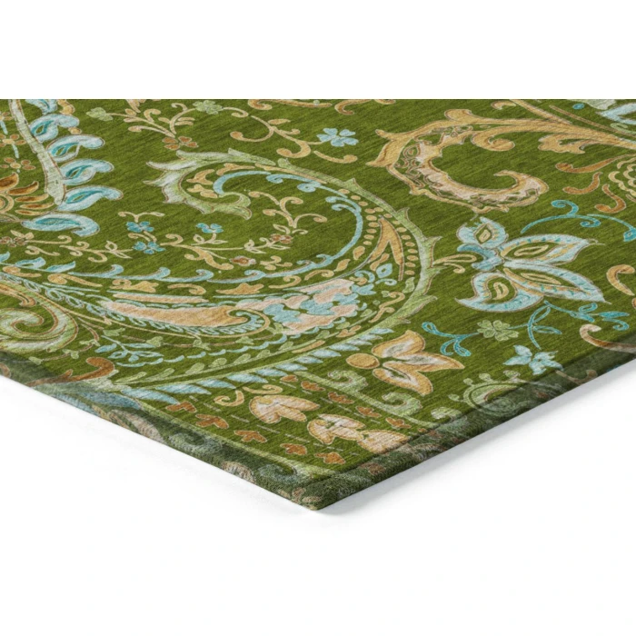 Chantille ACN533 Green 3' x 5' Rug